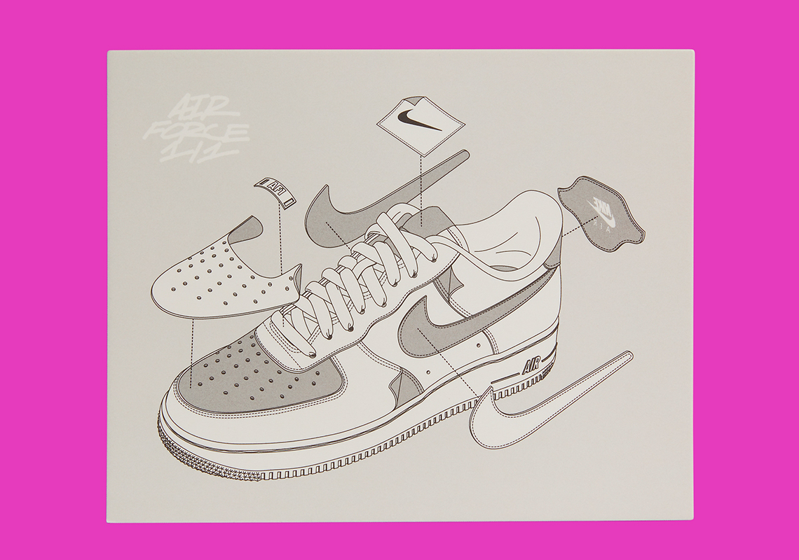 Nike Air Force 1 1 Black Barely Grey Lethal Fuchsia Db2576 001 4