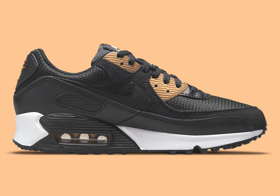 Nike Air Max 90 Black Gold Dm7557 001 2
