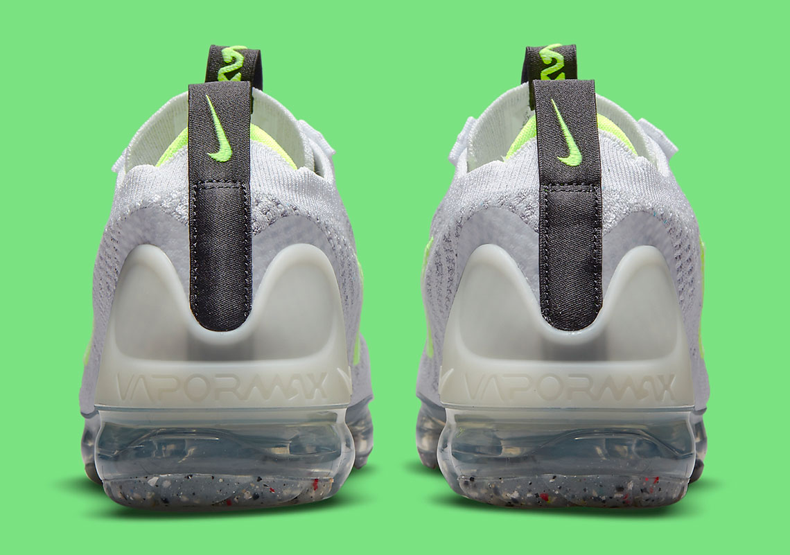 Nike Vapormax Flyknit 2021 Grey White Volt Db1550 005 5