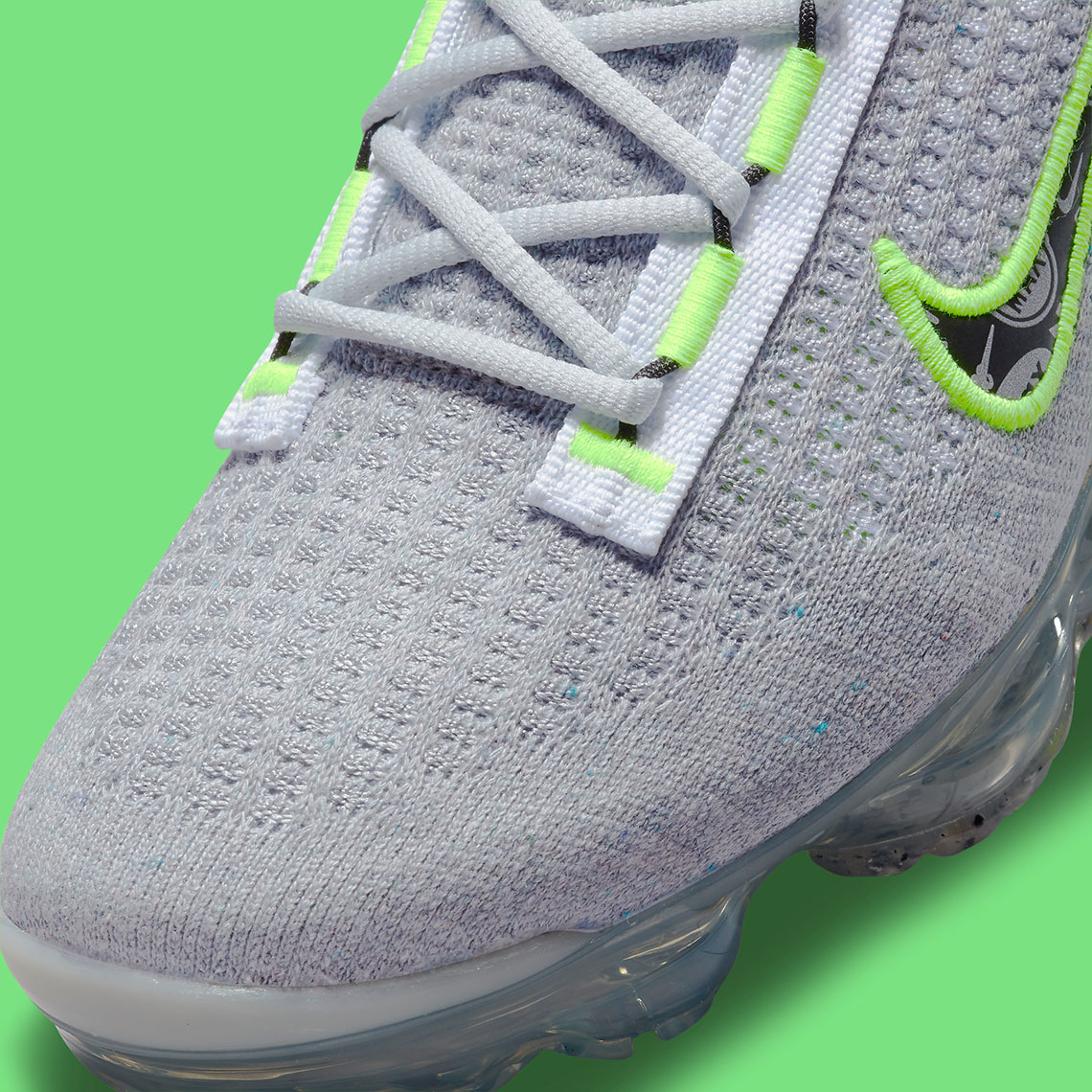 Nike Vapormax Flyknit 2021 Grey White Volt Db1550 005 7