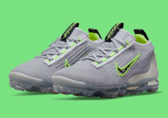 Nike’s Vapormax Flyknit 2021 Sees The Full Range Of Logos On The Swoosh
