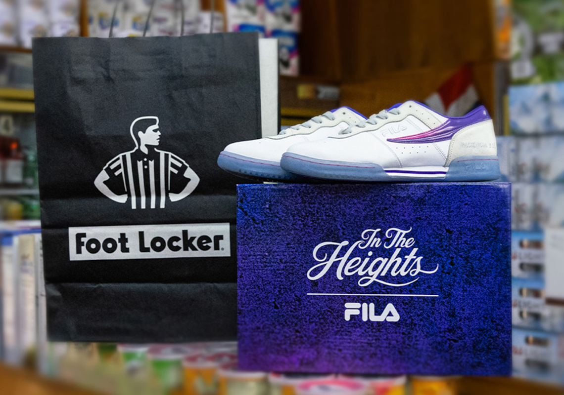 An “In the Heights” x Foot Locker x FILA Sneaker To Celebrate Film Premiere