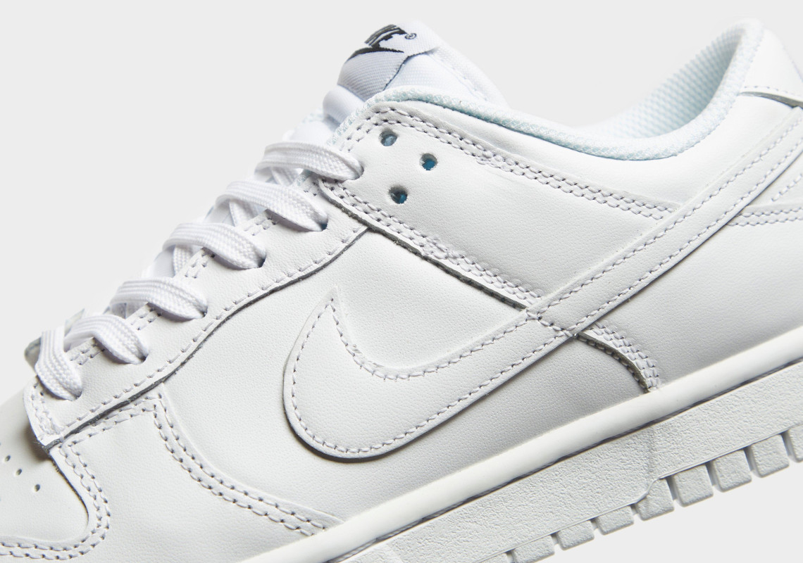 Nike Dunk Low Triple White 2021 3