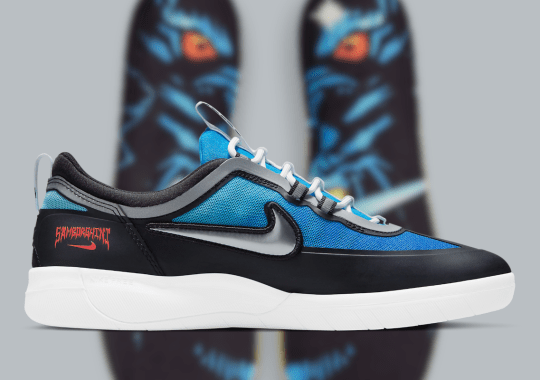 SAMBORGHINI Brings A Streetwear Look To The Nike SB Nyjah Free 2