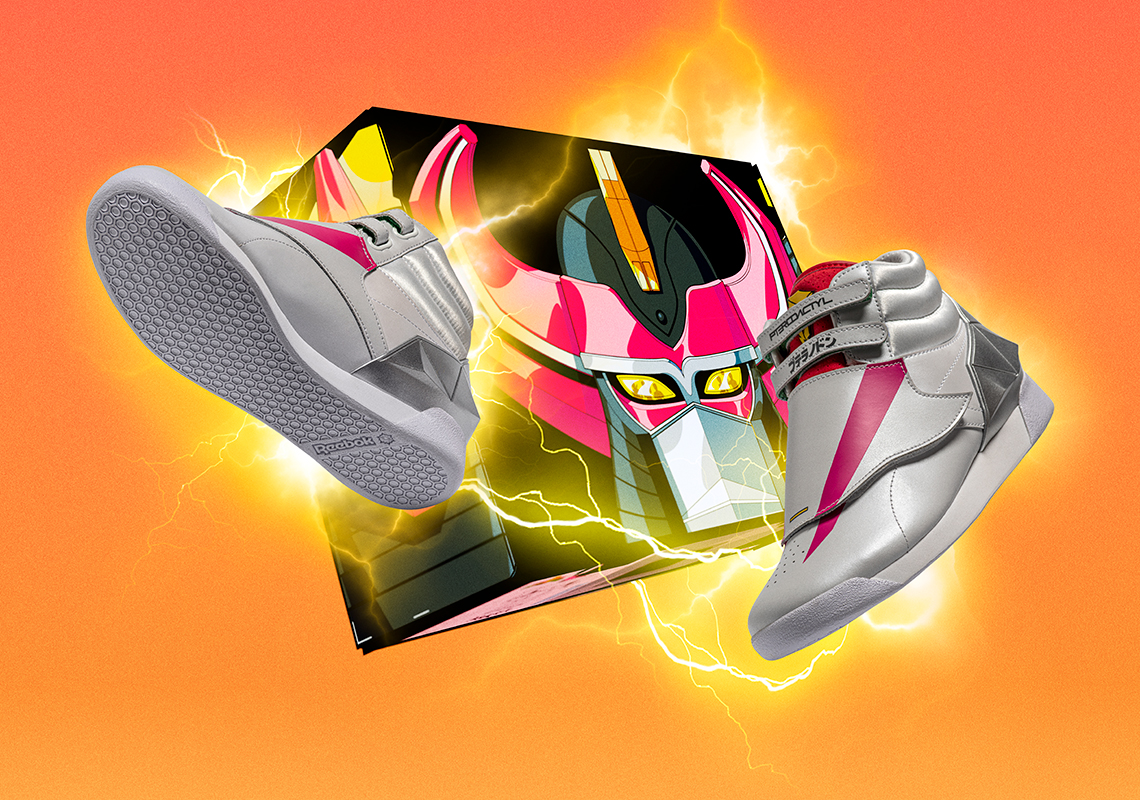 Reebok Power Rangers Freestyle Hi Pink Ranger 1