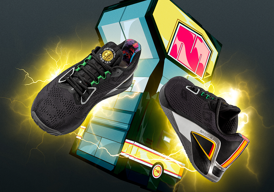 Reebok Power Rangers Nano X1 Black Ranger 1