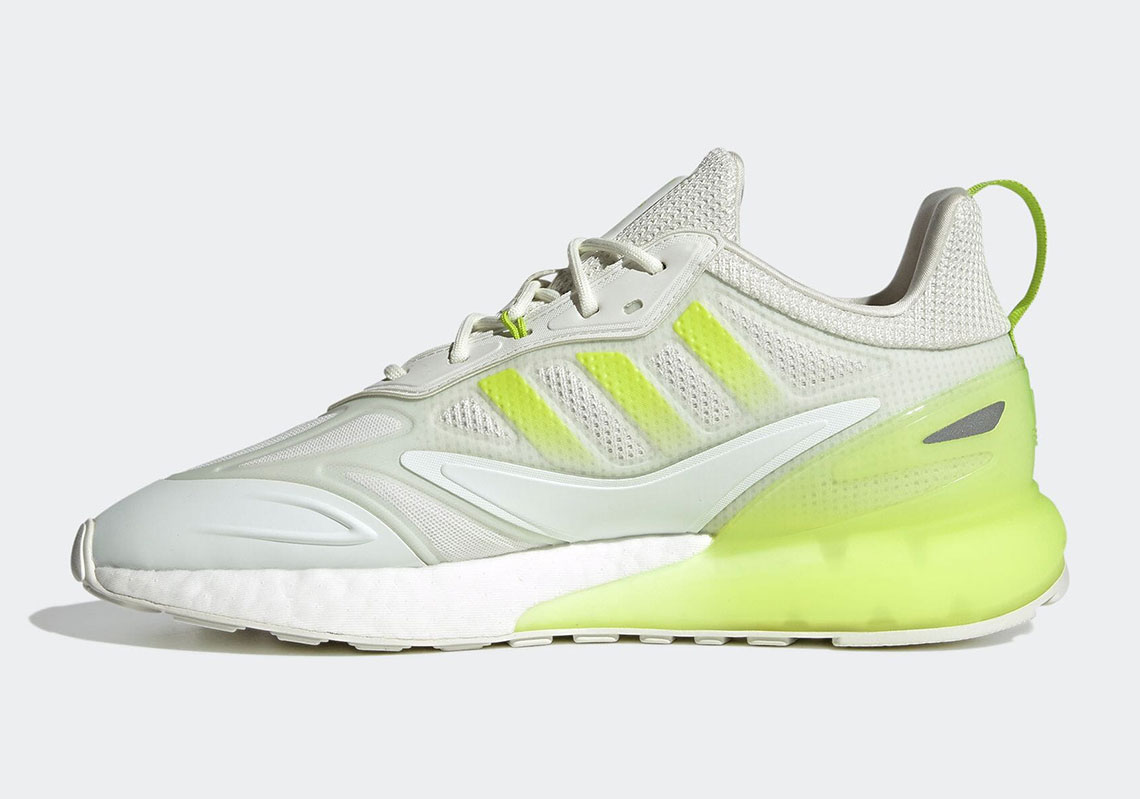 Adidas Zx 2k Boost 2 Semi Solar Slime Gz7734 1