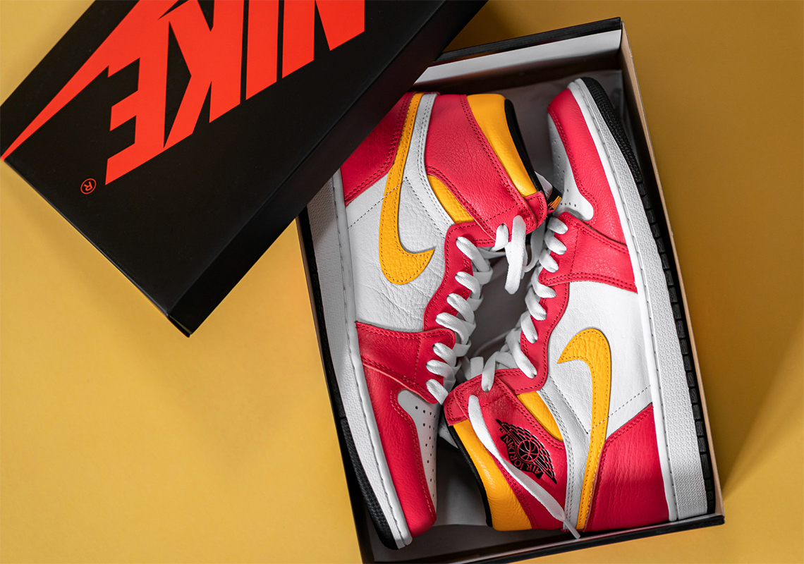 Fusion Red Jordan 1s 3