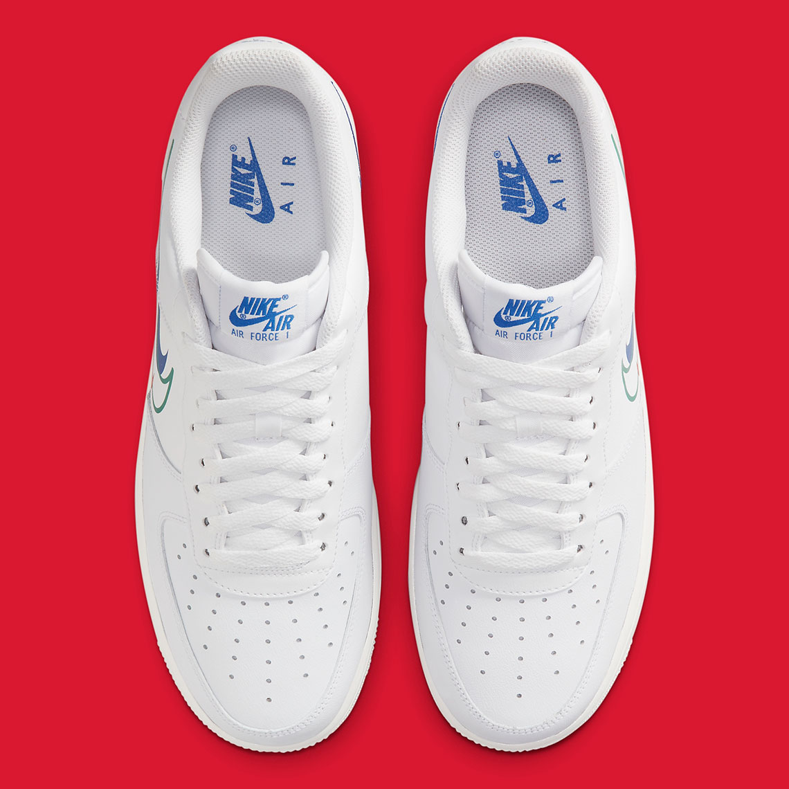 Nike Air Force 1 Multi Swoosh Dm9096 101 2 1