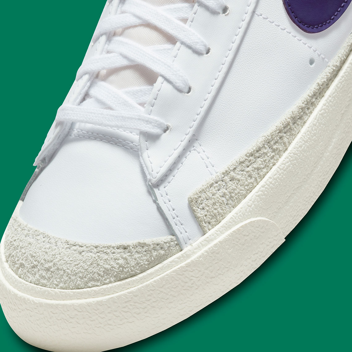 Nike Blazer Mid 77 White Green Purple Do1157 100 7