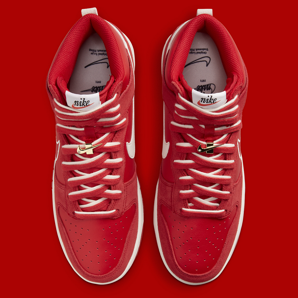 Nike Dunk High Dh0960 600 First Use Red 1
