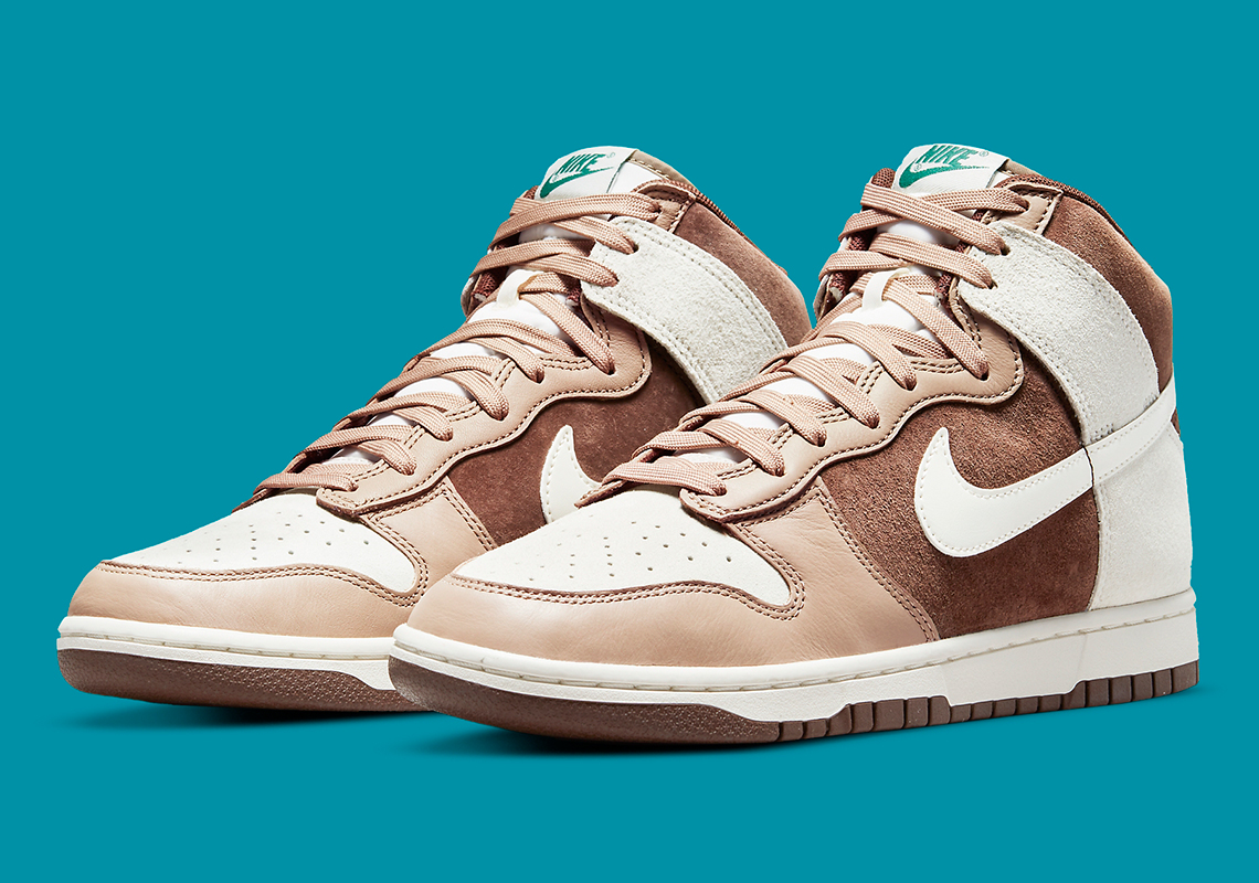 Nike Dunk High Retro "Light Chocolate" Set For February Release