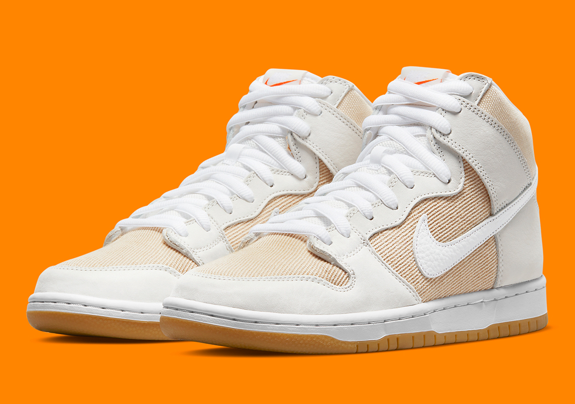 Official Images Of The Nike SB Dunk High ISO "Unbleached"
