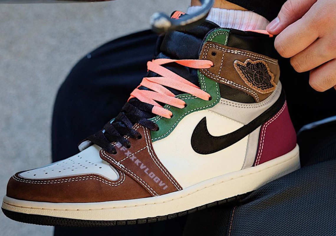 First Look At The Hand-Crafted Air Jordan 1 Retro High OG "Archaeo Brown"