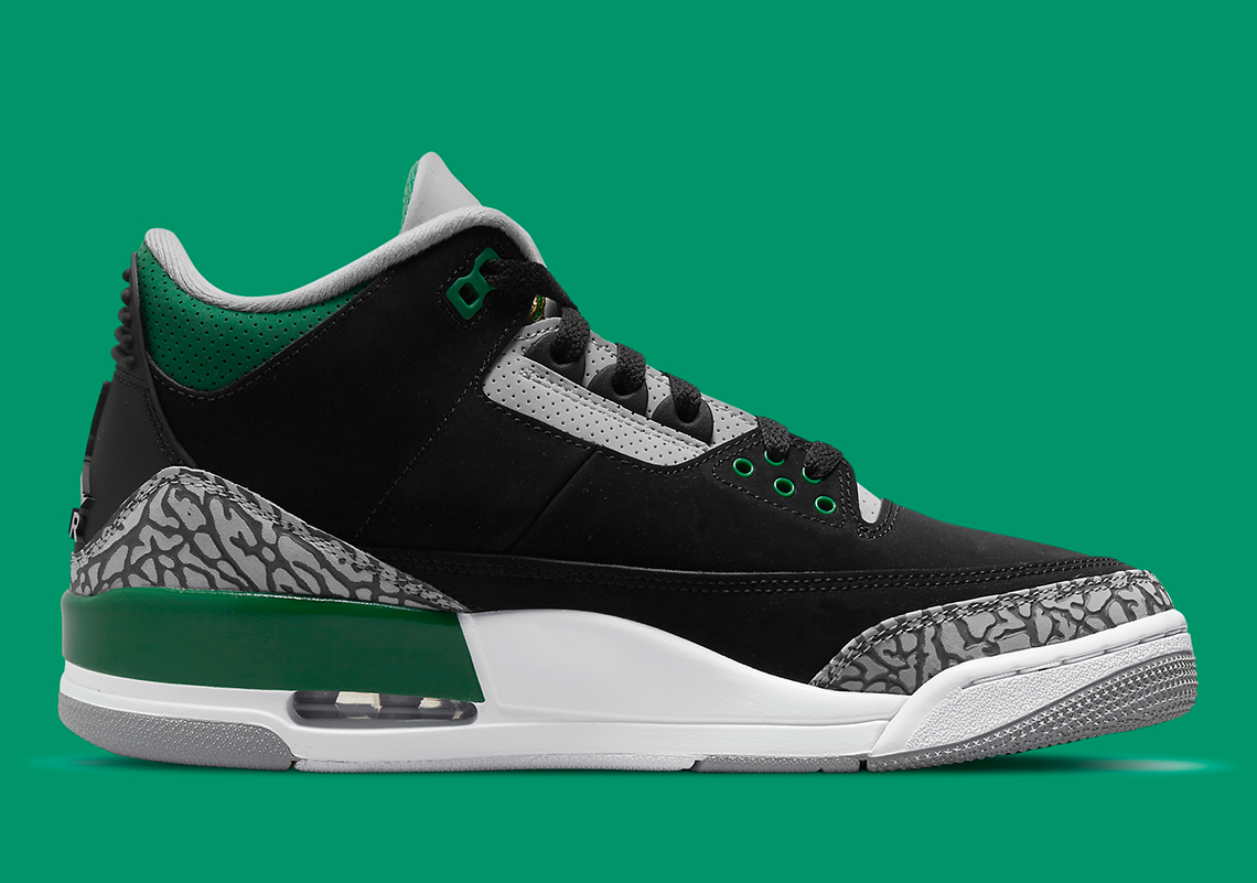 Air Jordan 3 Pine Green Ct8532 030 2