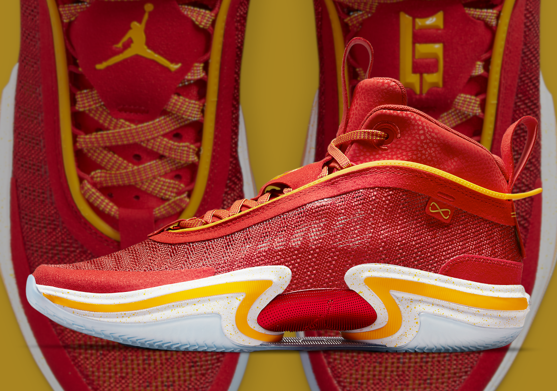 Guo Ailun Represents China With This Air Jordan 36 PE