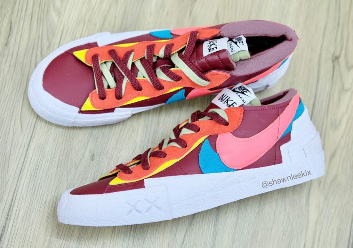Kaws Sacai Nike Blazer Low 10