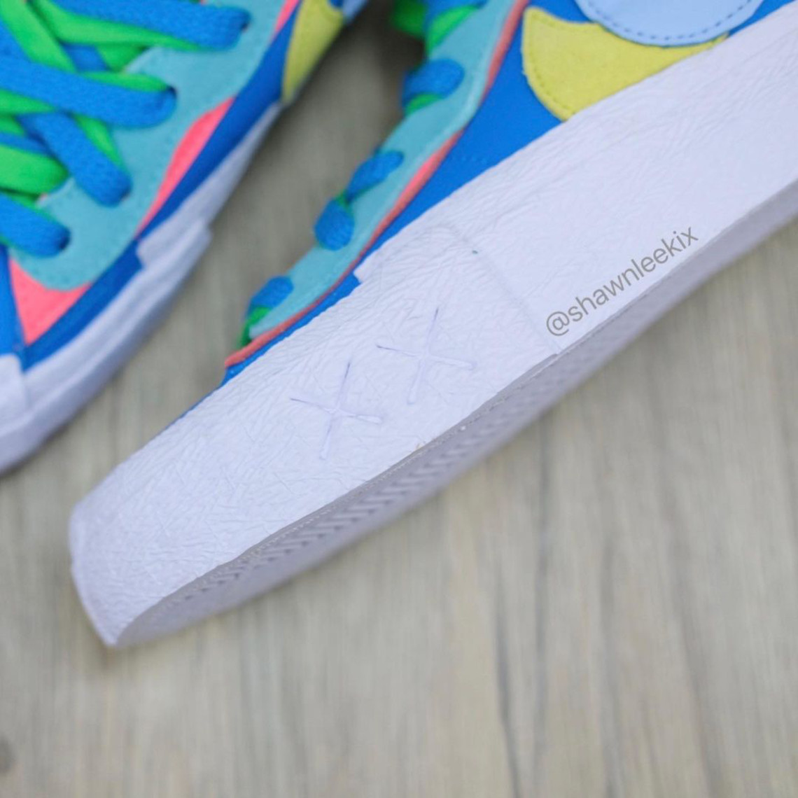 Kaws Sacai Nike Blazer Low 11