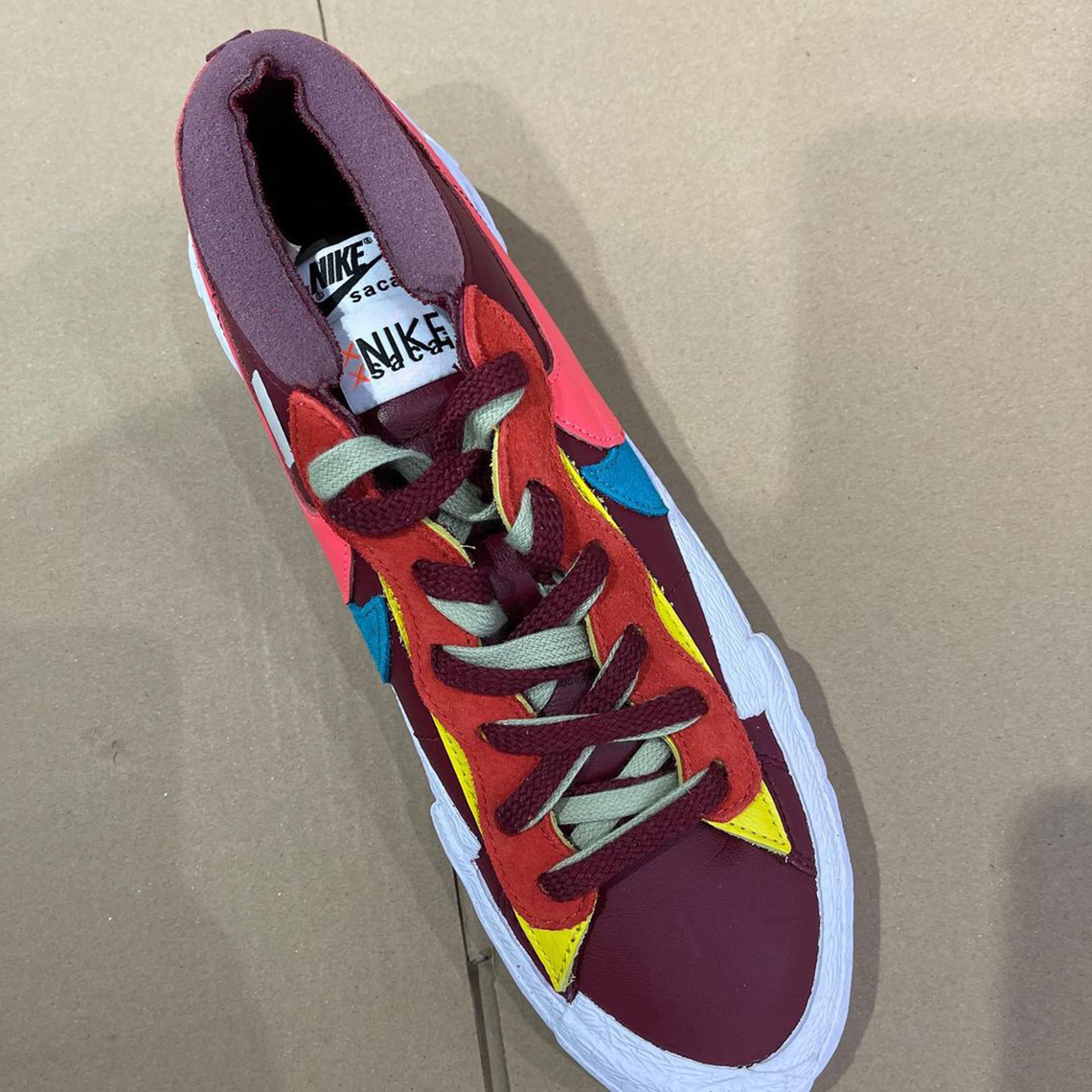 Kaws Sacai Nike Blazer Low Release Info 6