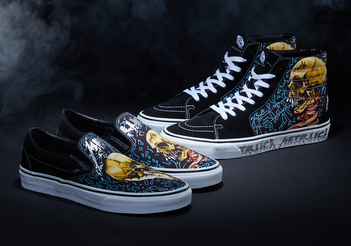 Metallica And Vans Celebrate The 30th Anniversary Of "The Black Album" With Graphic-Heavy Capsule