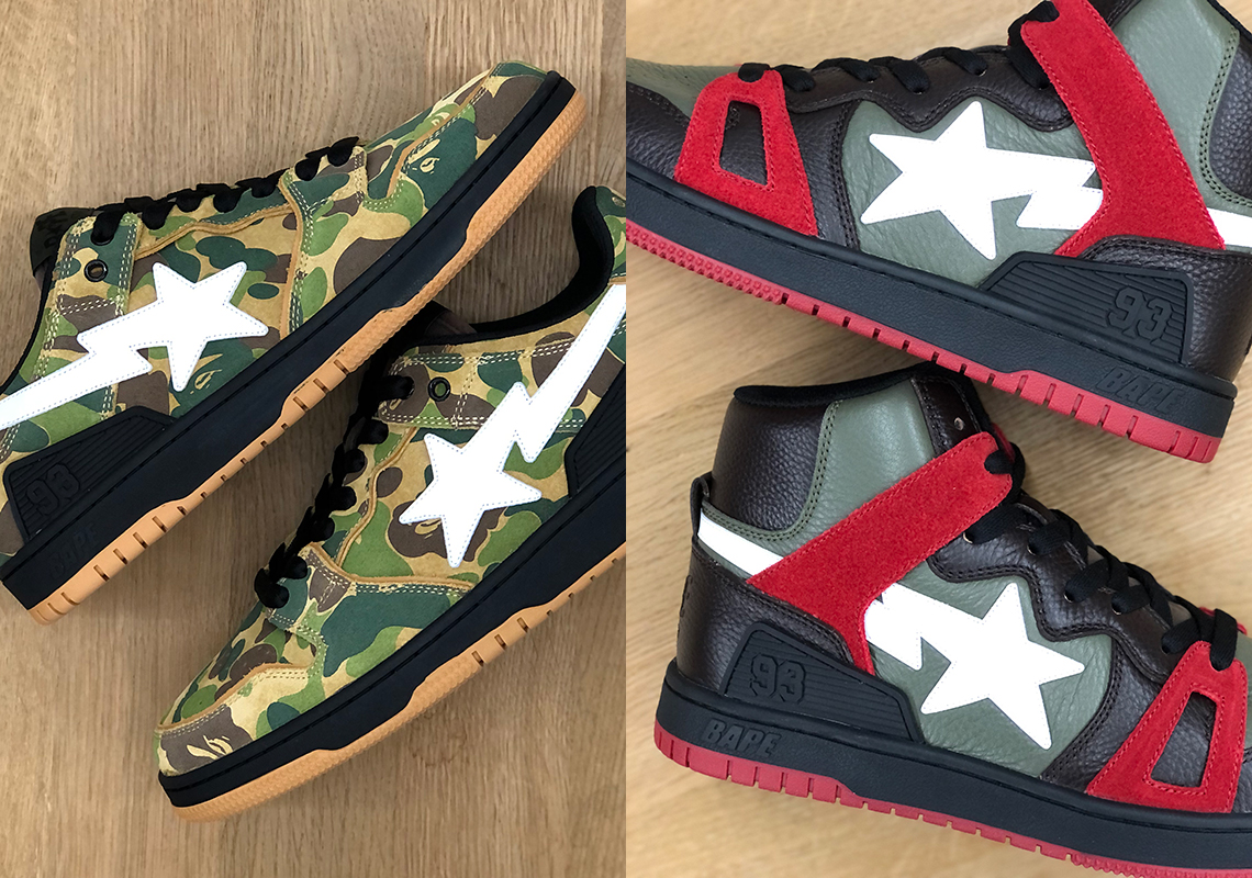 A BATHING APE Closes Out The Summer With New SK8 STAs and BAPE STA 93s