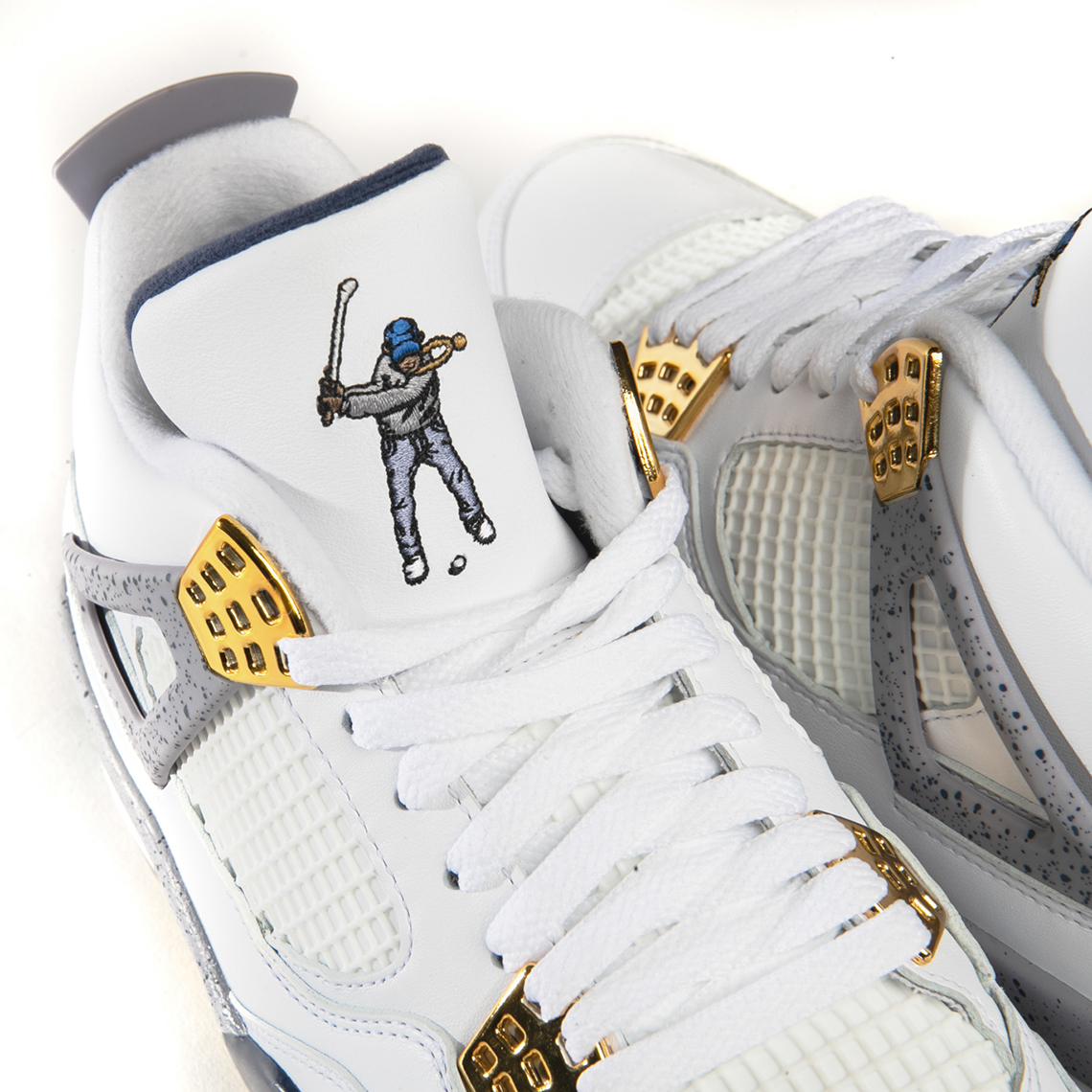 Eastside Golf Air Jordan 4 White Cement 9