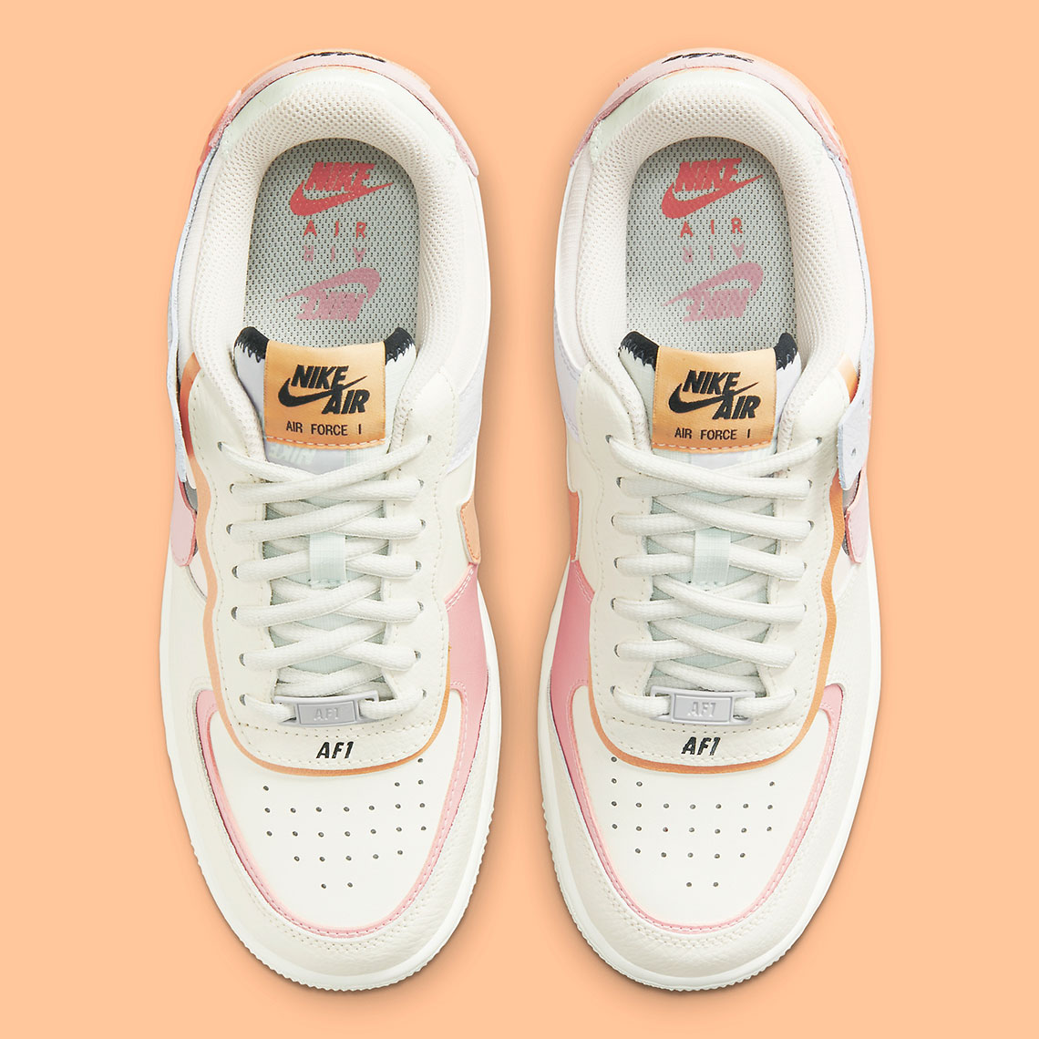 Nike Air Force 1 Shadow Sail Pink Glaze Orange Chalk Ci0919 111 7
