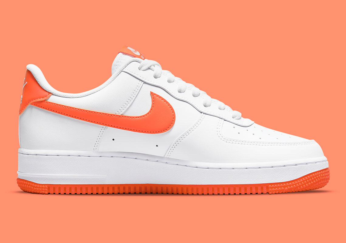 Nike Air Force 1 White Orange Dc2911 101 7