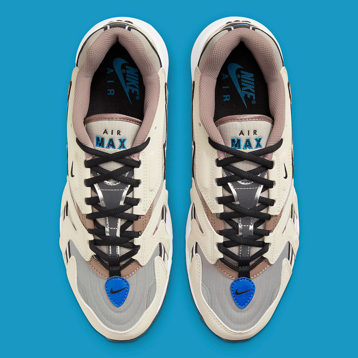Nike Air Max 96 Ii Malt Blue Slate Taupe Haze Desert Sand Dc9409 200 5