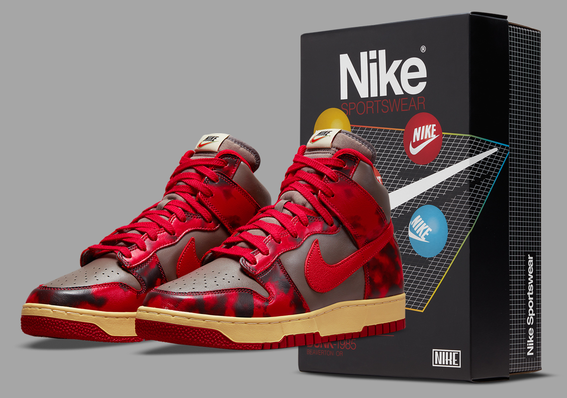 Nike Goes Heavy On The Retro For The Dunk High 1985 “Acid Wash”
