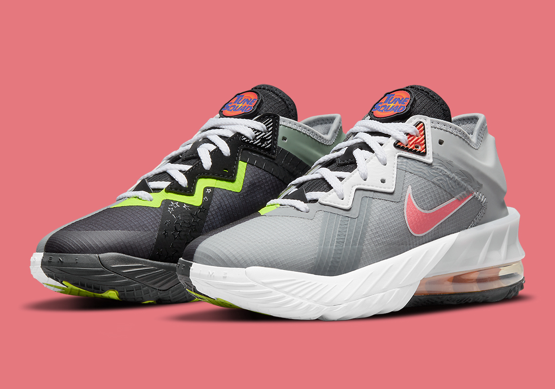 Nike Lebron 18 Low Gs Bugs Bunny Marvin The Martian Dj3760 005 1