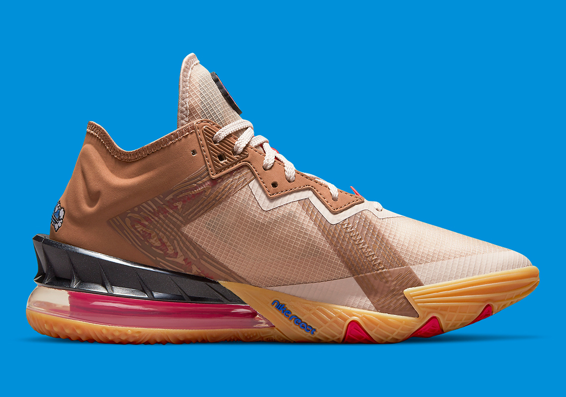 Nike Lebron 18 Low Road Runner Wile E Coyote Cv7562 401 Release Date 1