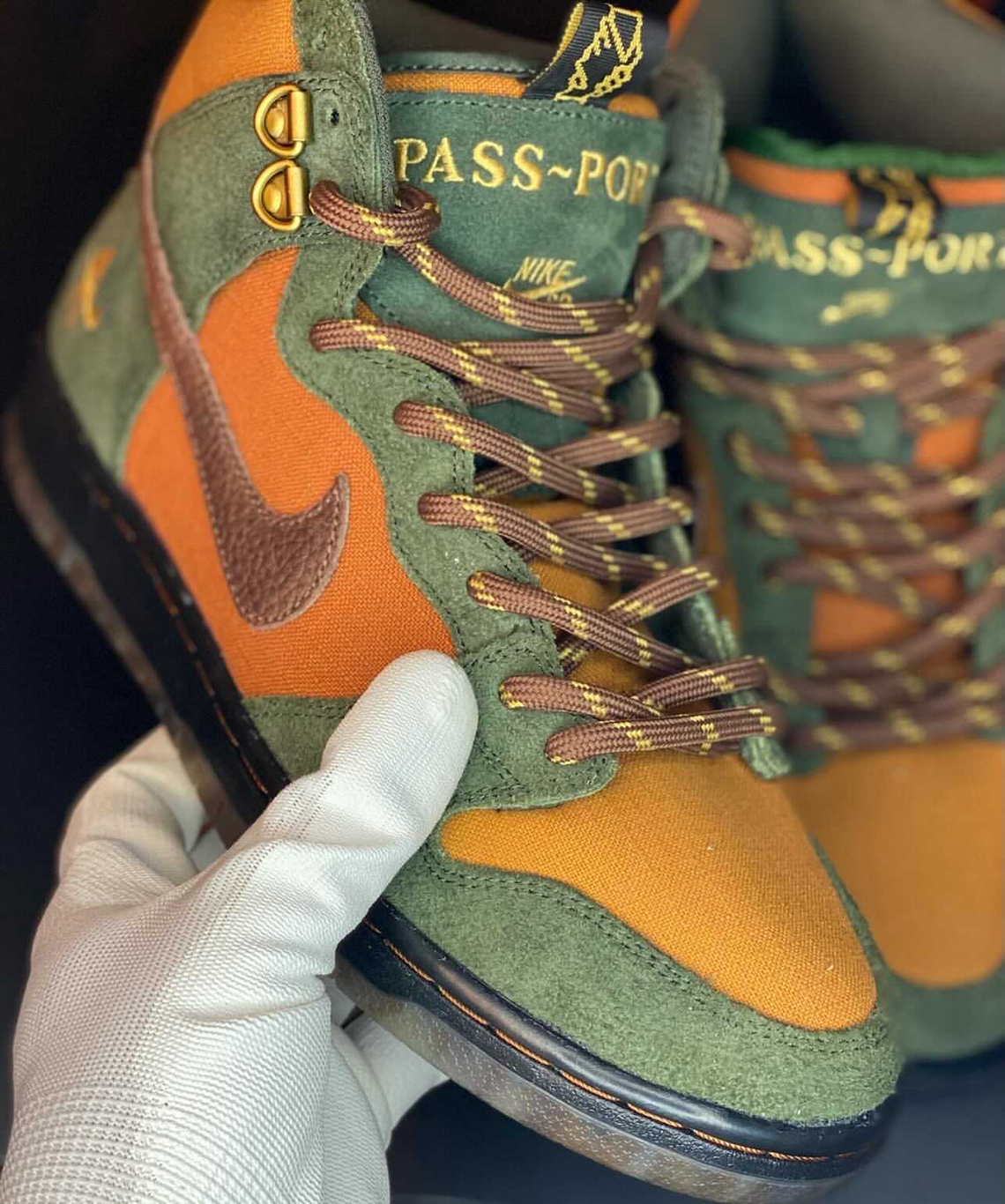 Passport Nike Sb Dunk High Hiking Boot 5