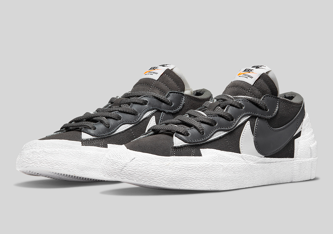 Sacai Nike Blazer Low Grey Dd1877 002 4