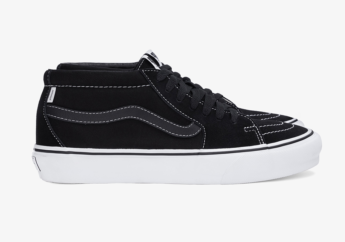 Jjjjound Vans Sk8 Mid Vlt Lx Black 2