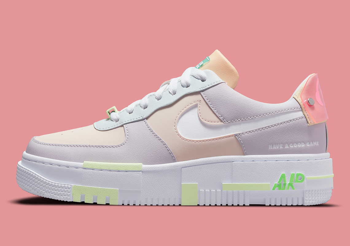 Official Images Of The LPL x Nike Air Force 1 Pixel "Have A Good Game"