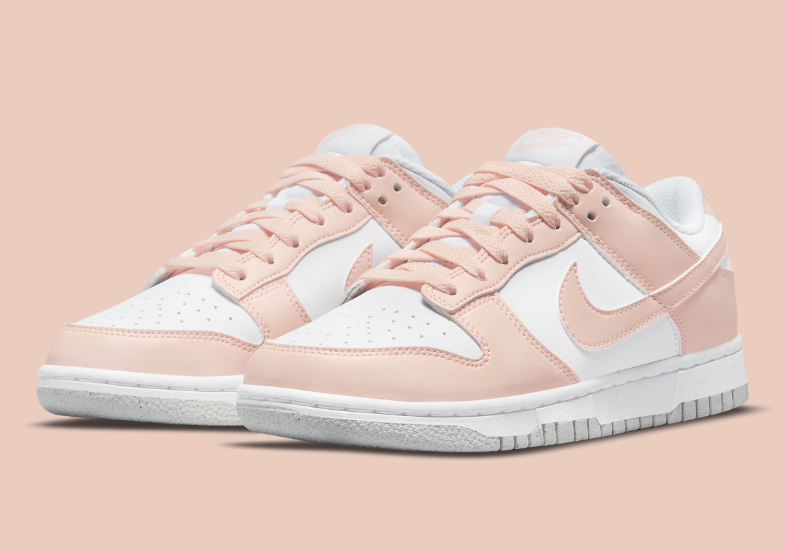 Nike Adds Light Pink To Its Dunk Low “Move To Zero” Efforts
