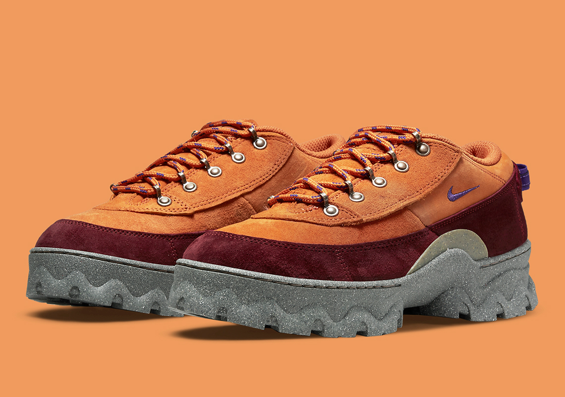 The Nike Lahar Low Mixes "Dark Beetroot" With A Touch Of "Sport Spice"