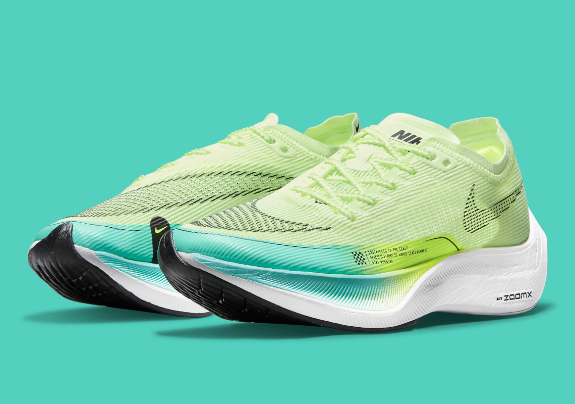 Nike Applies “Barely Volt” And Blue Flair To A Women’s ZoomX Vaporfly NEXT% 2