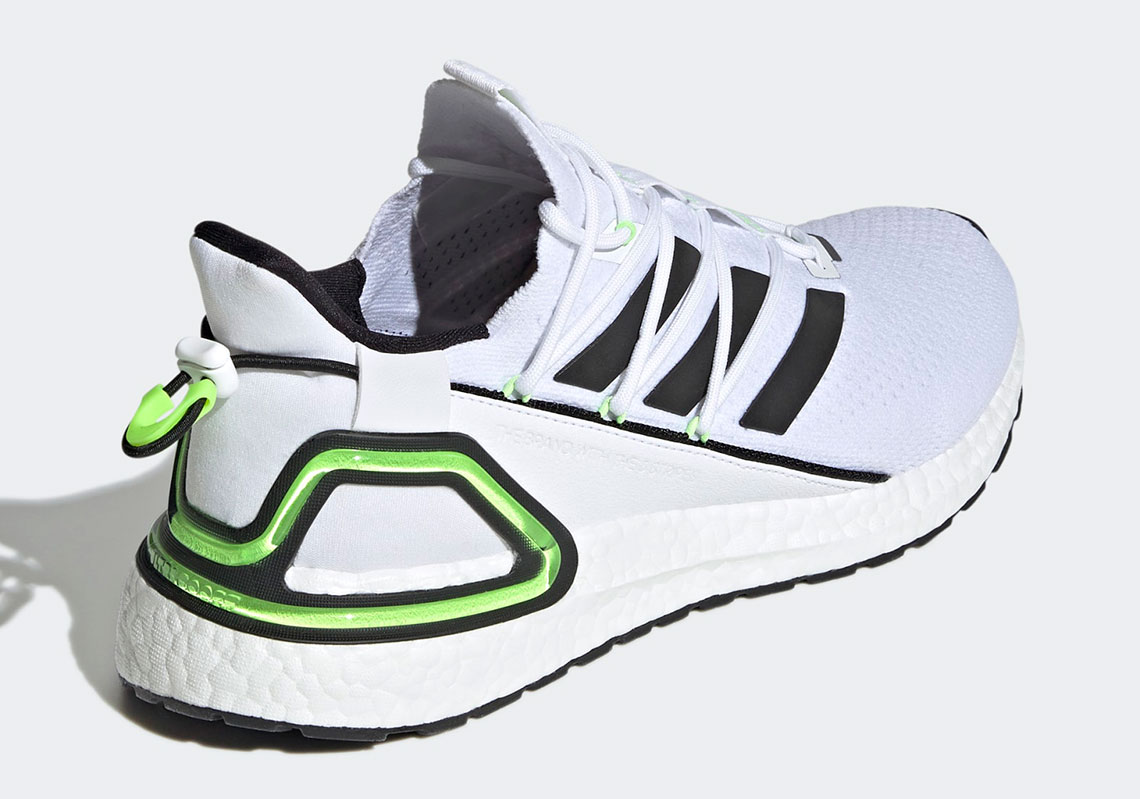 Adidas Ultraboost 20 Lab Cloud White Core Black Signal Green Gy8108 5