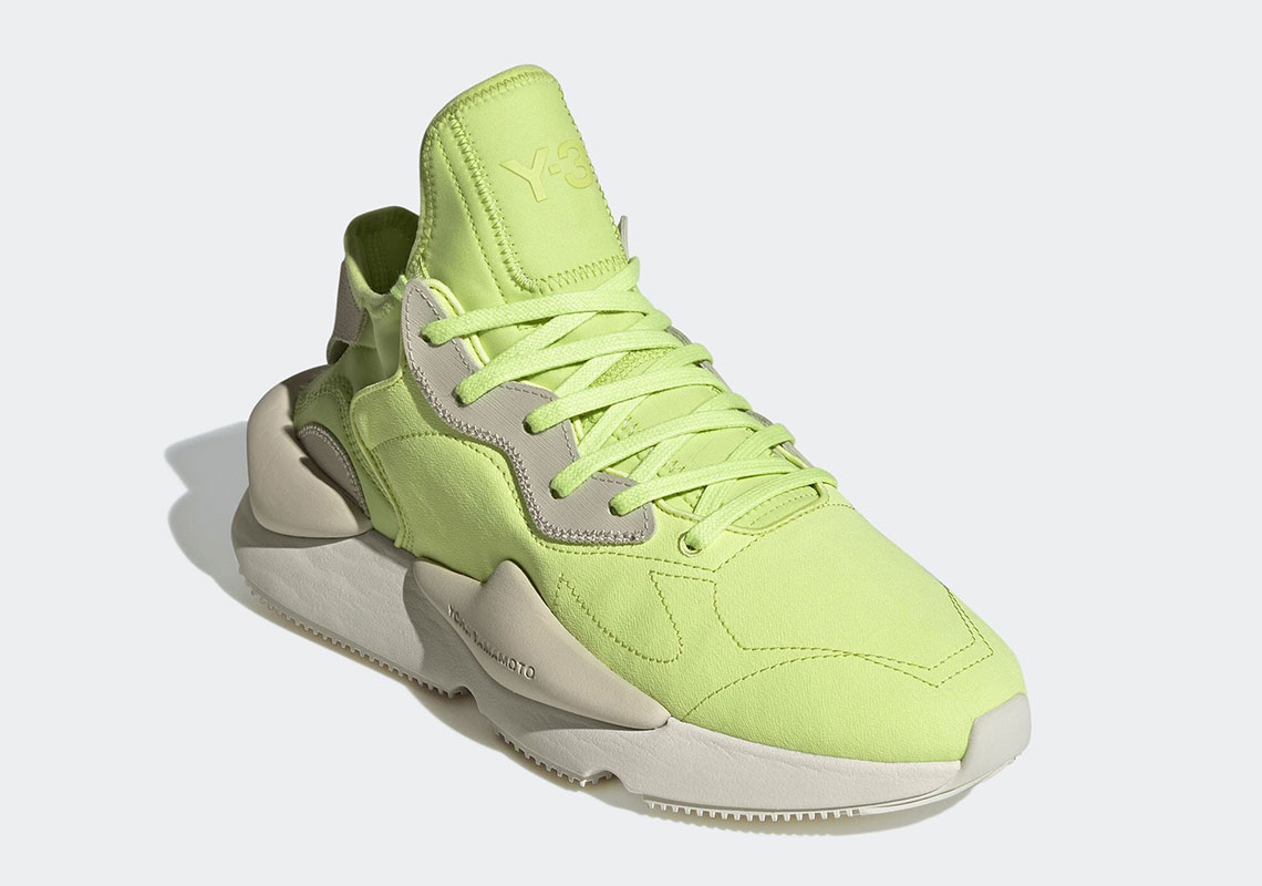 Adidas Y3 Kaiwa Semi Frozen Yellow Off White Bliss Gz9144 5