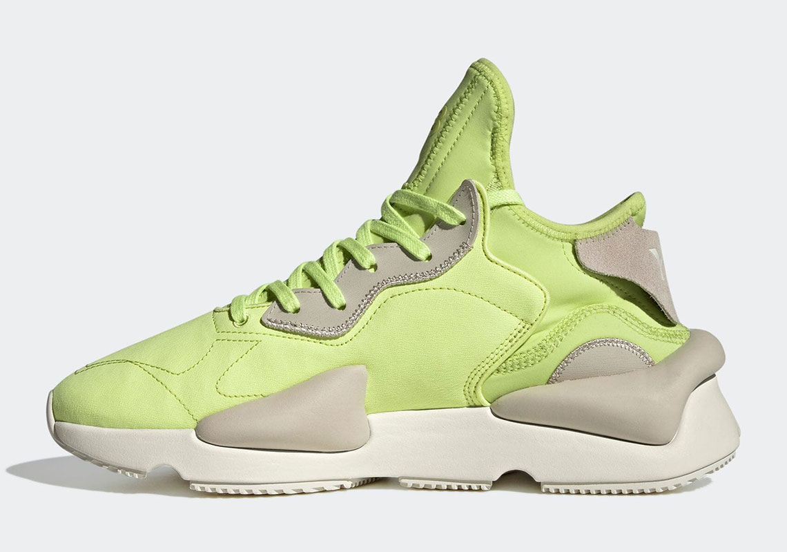 Adidas Y3 Kaiwa Semi Frozen Yellow Off White Bliss Gz9144 8