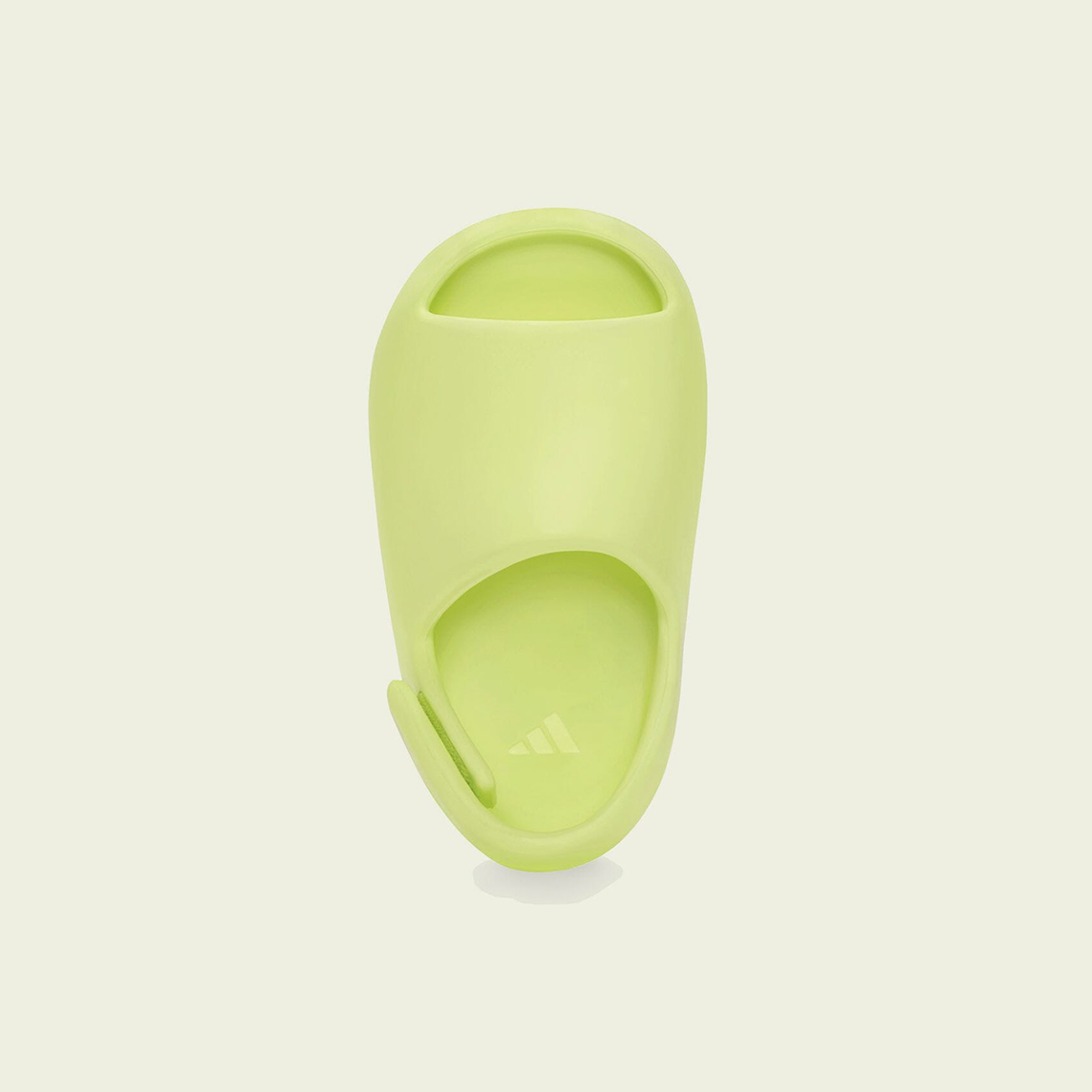 Adidas Yeezy Slides Glow Green Gx6140 Infant 2