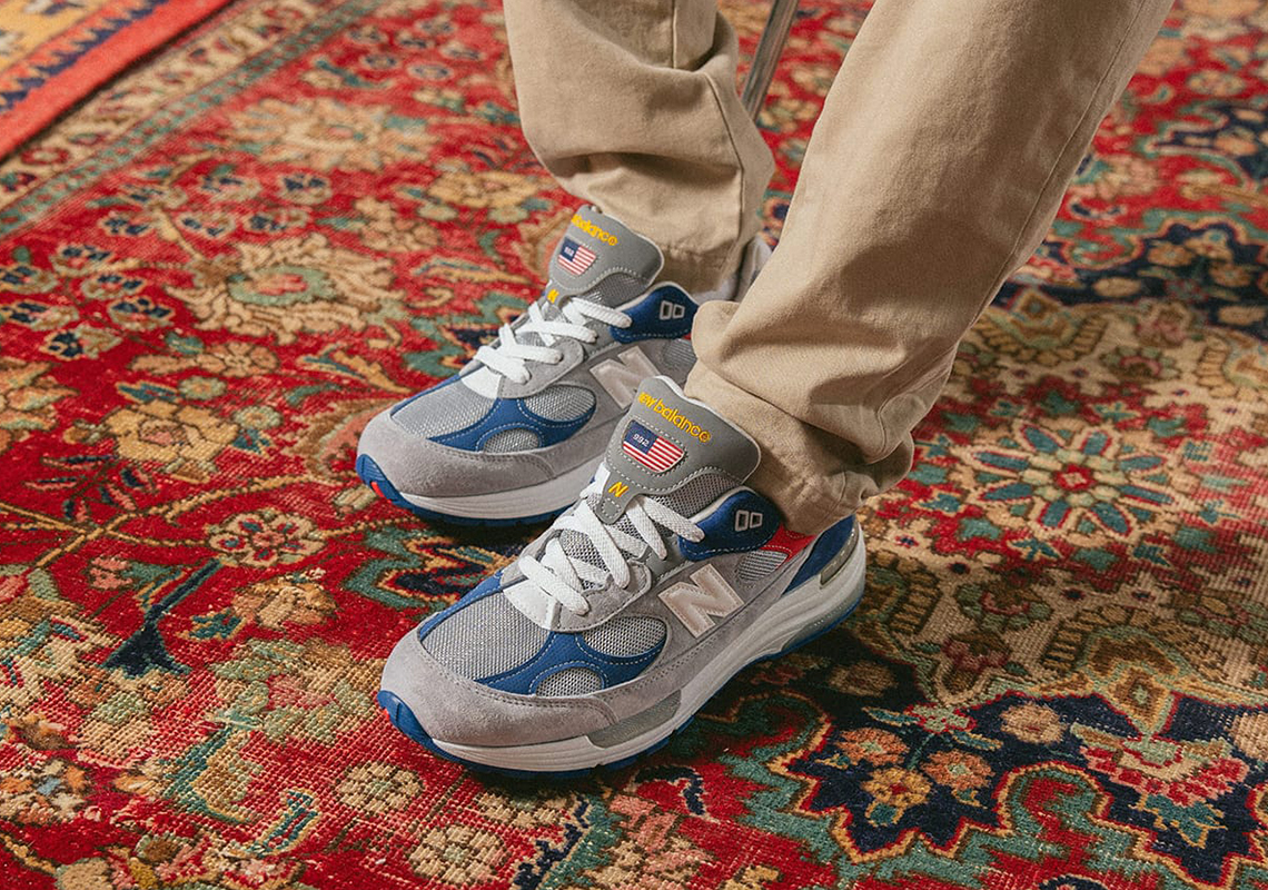 The DTLR x New Balance 992 "Varsity" Releases On Labor Day Weekend
