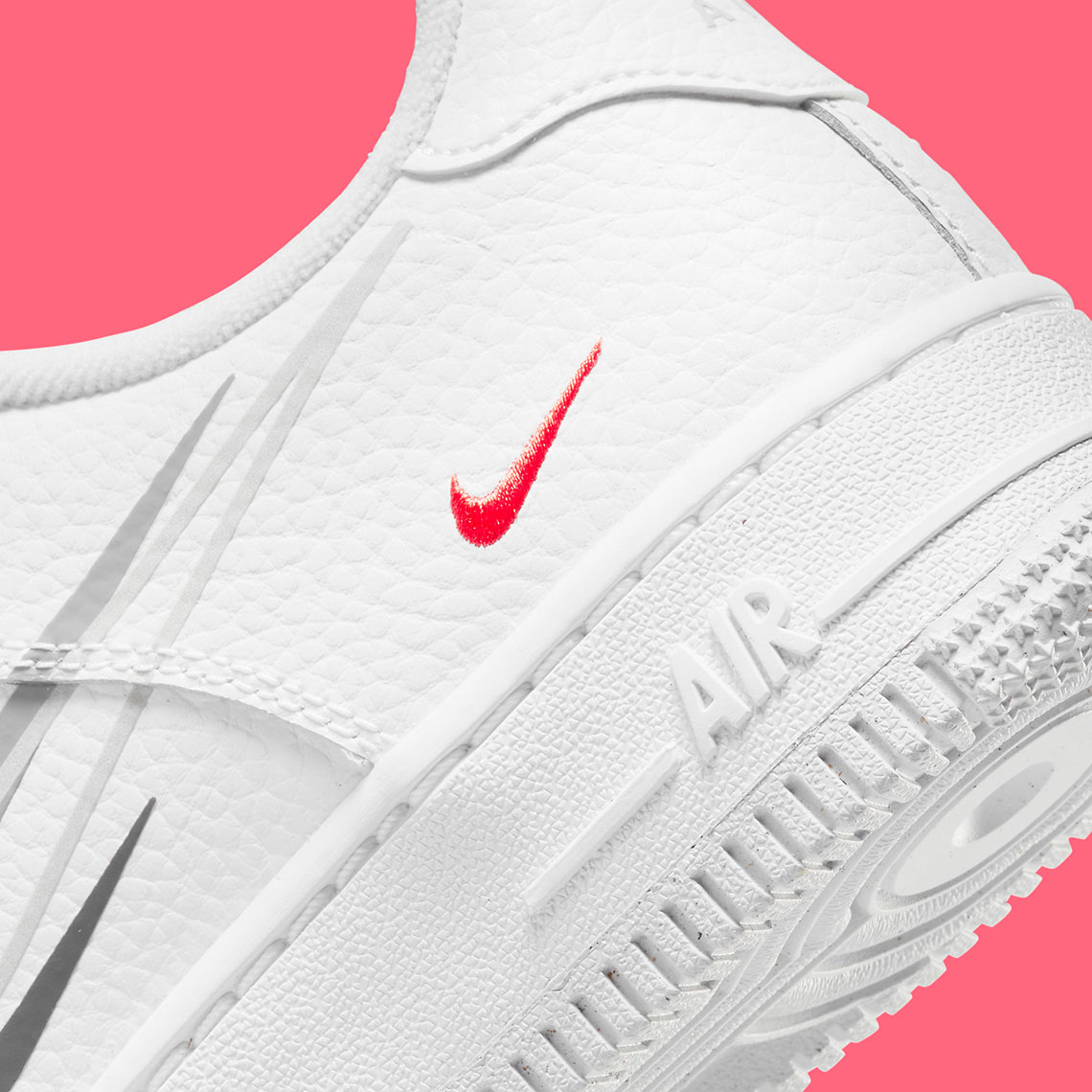 Nike Air Force 1 Gs Multi Swoosh Infrared Do6486 100 6