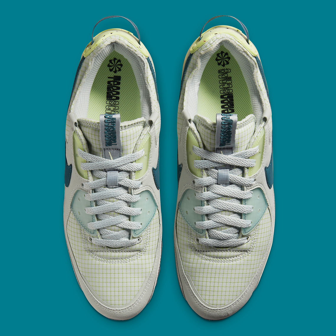 Nike Air Max 90 Terrascape Grey Haze Dark Teal Green Seafoam Dh2973 002 3