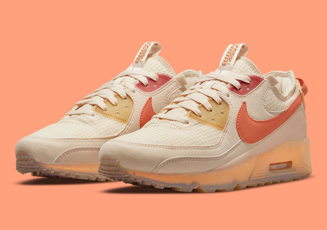 A Mix Of Earth Tones Lands On The Trail-Inspired Nike Air Max 90 Terrascape