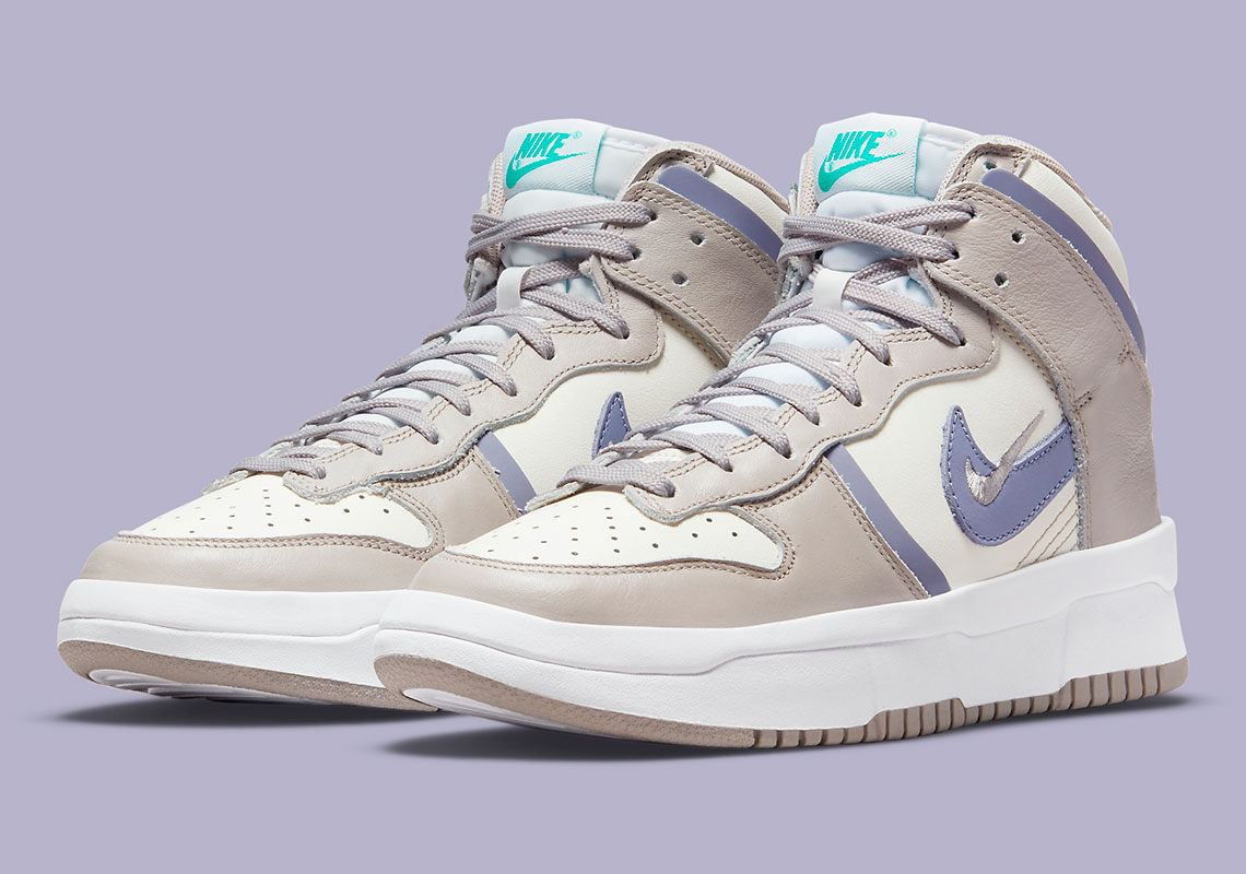 The Women's Nike Dunk High Rebel Is Receiving A Clean "Iron Purple" Colorway
