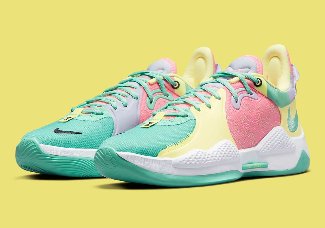 Full Range Of Pastels Appear On The Nike PG 5 "Daughters"