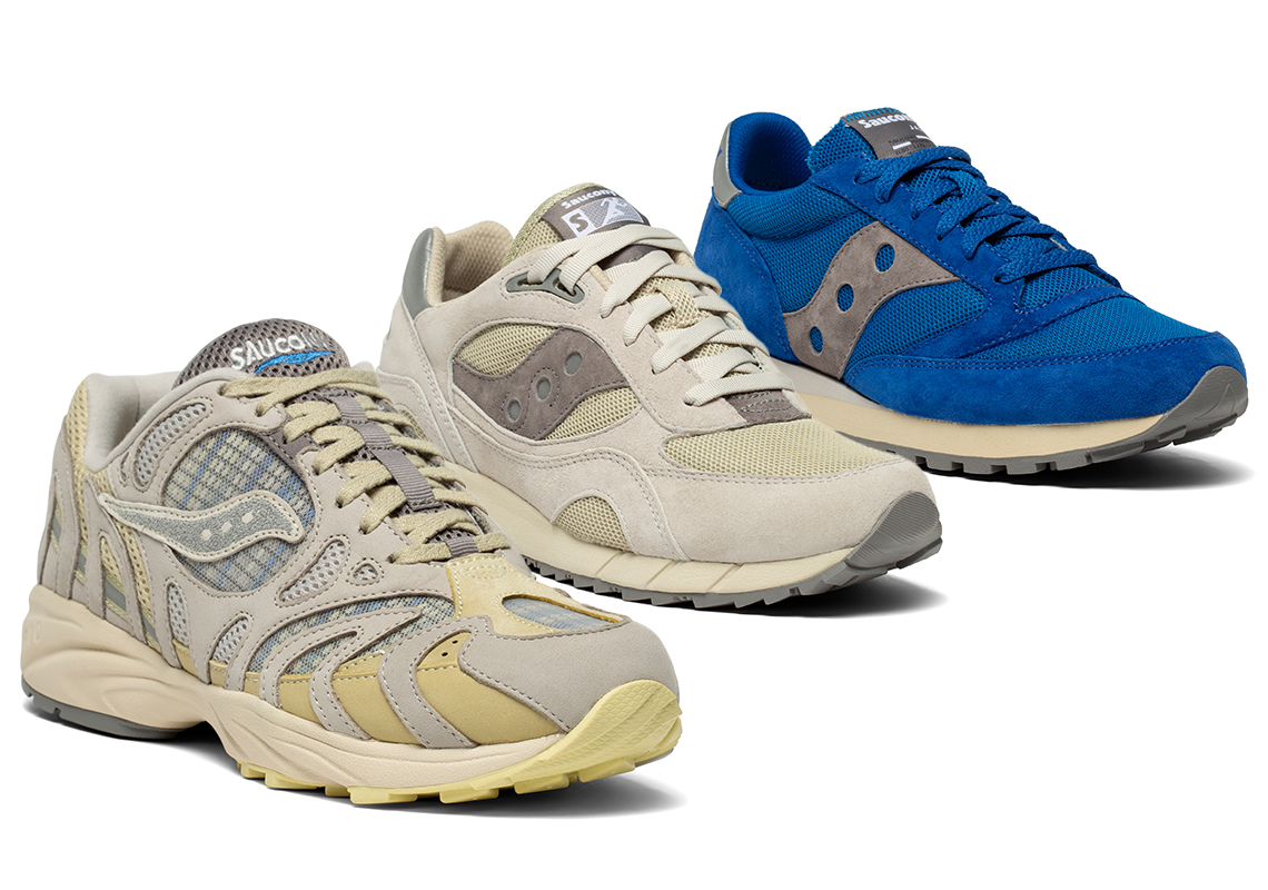 Saucony Debuts The Three-Shoe "Megabyte" Pack